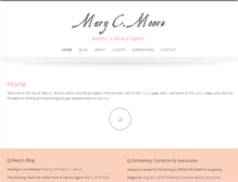 Tablet Screenshot of marycmoore.com